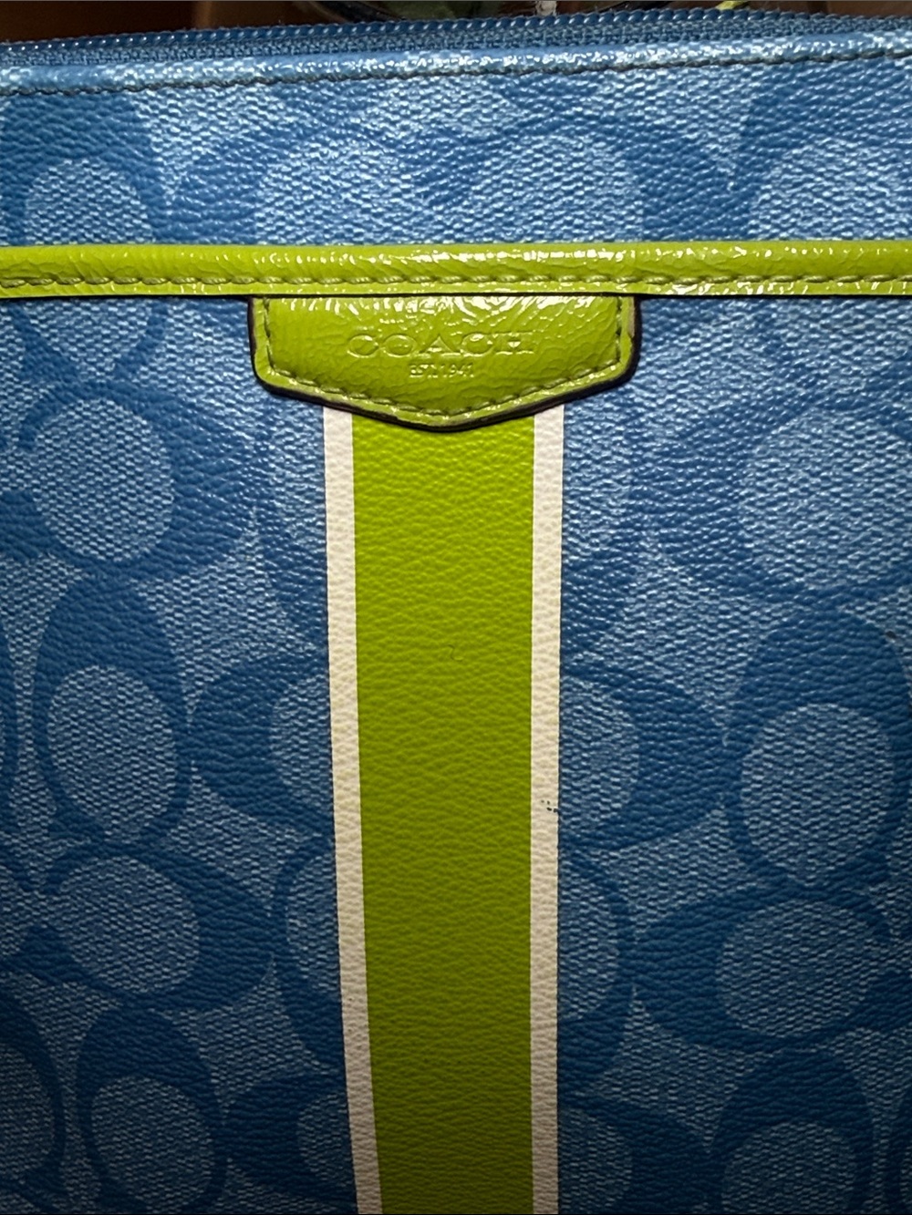 ✨ Coach Signature Stripe Swingpack Crossbody Bag✨ - Picture 3 of 10